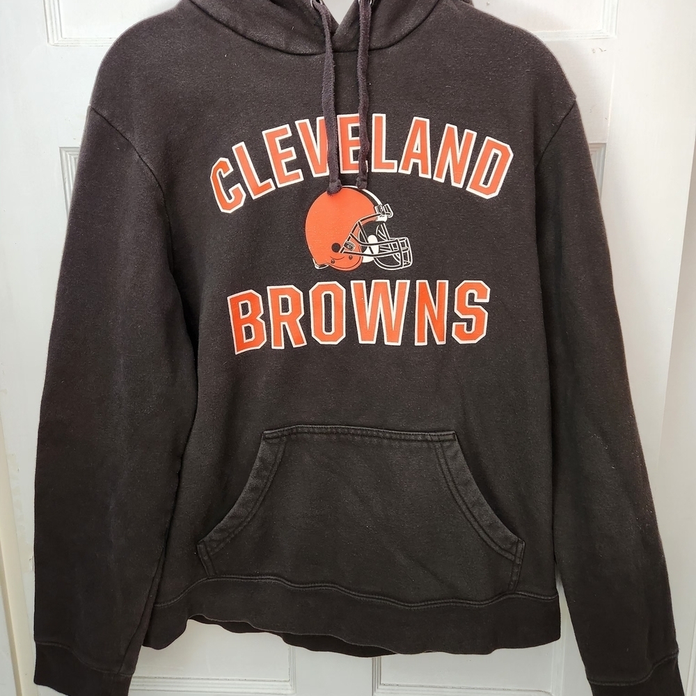 Fanatics Cleveland Browns Brown and Orange Hoodie
